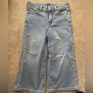 GAP Kids SuperSoft Wide Leg Ankle Jeans